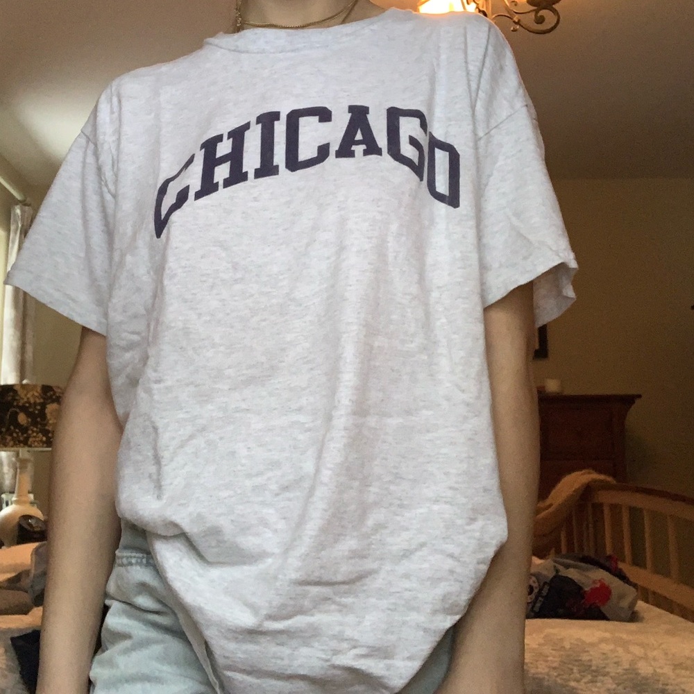 PLT Oversized Boyfriend Chicago Tee